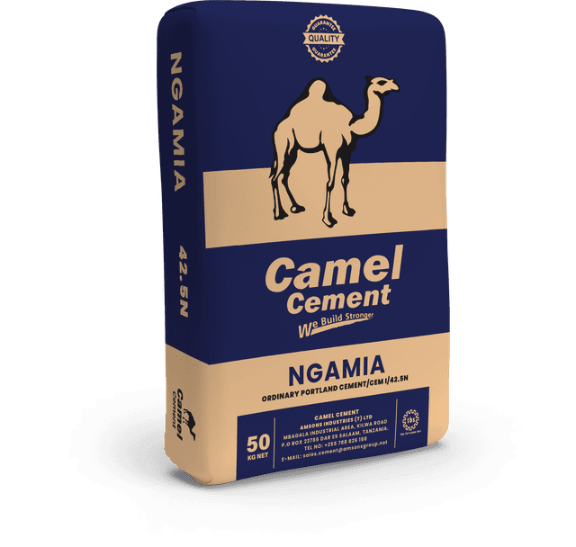 Camel Cement Ngamia 42.5N 50 kg bag